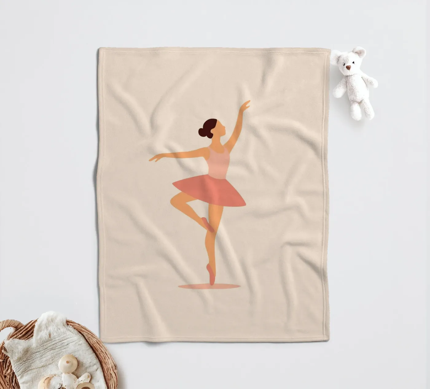 Ballerina Fleecedecke von minimalist people