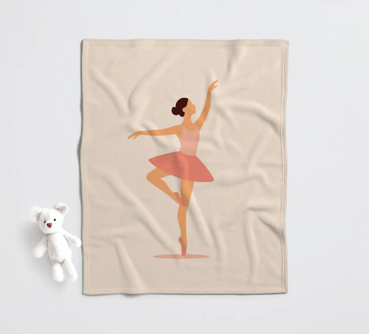 Ballerina Fleecedecke von minimalist people