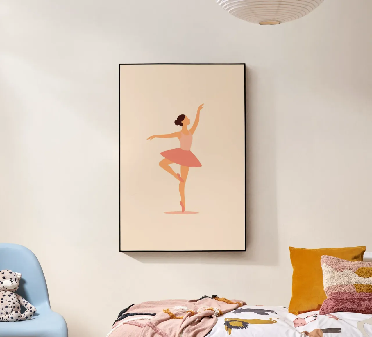 Ballerina plexiglass da minimalist people