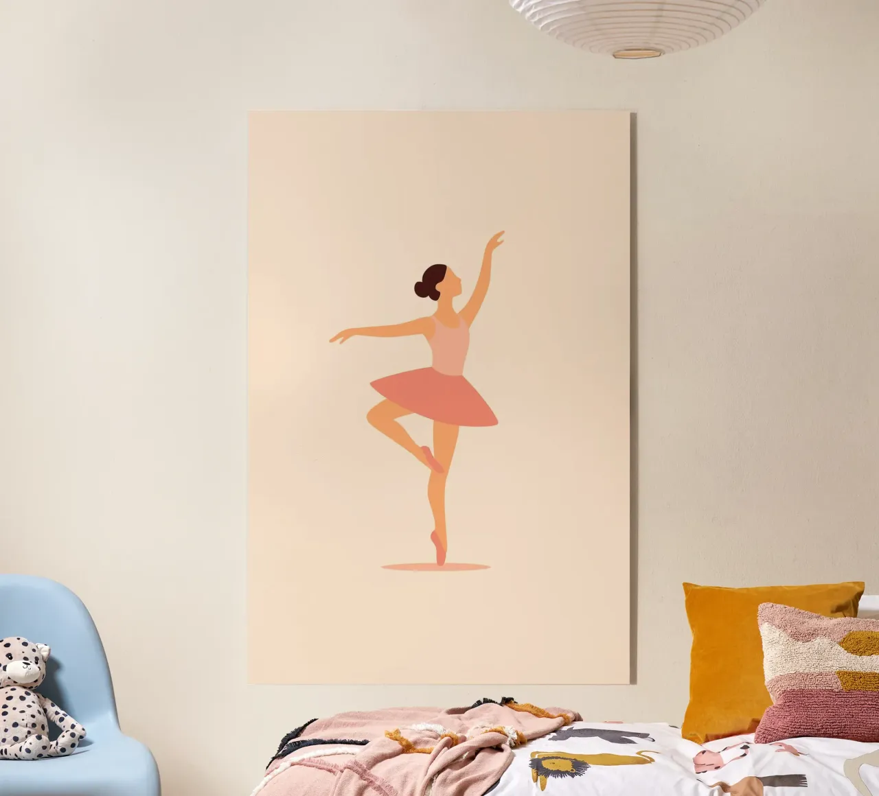 Ballerina plexiglass da minimalist people