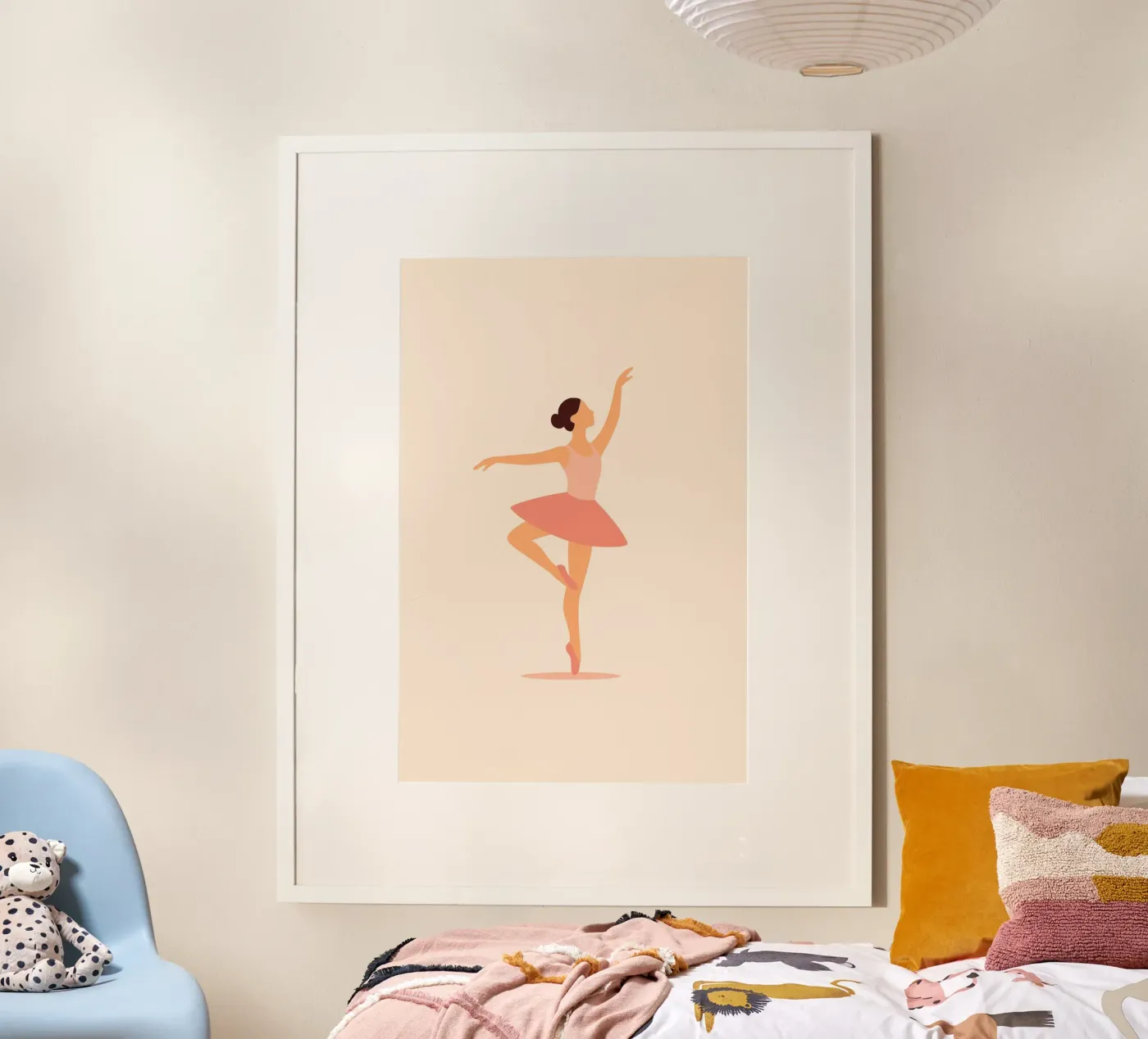 Ballerina poster by minimalist people