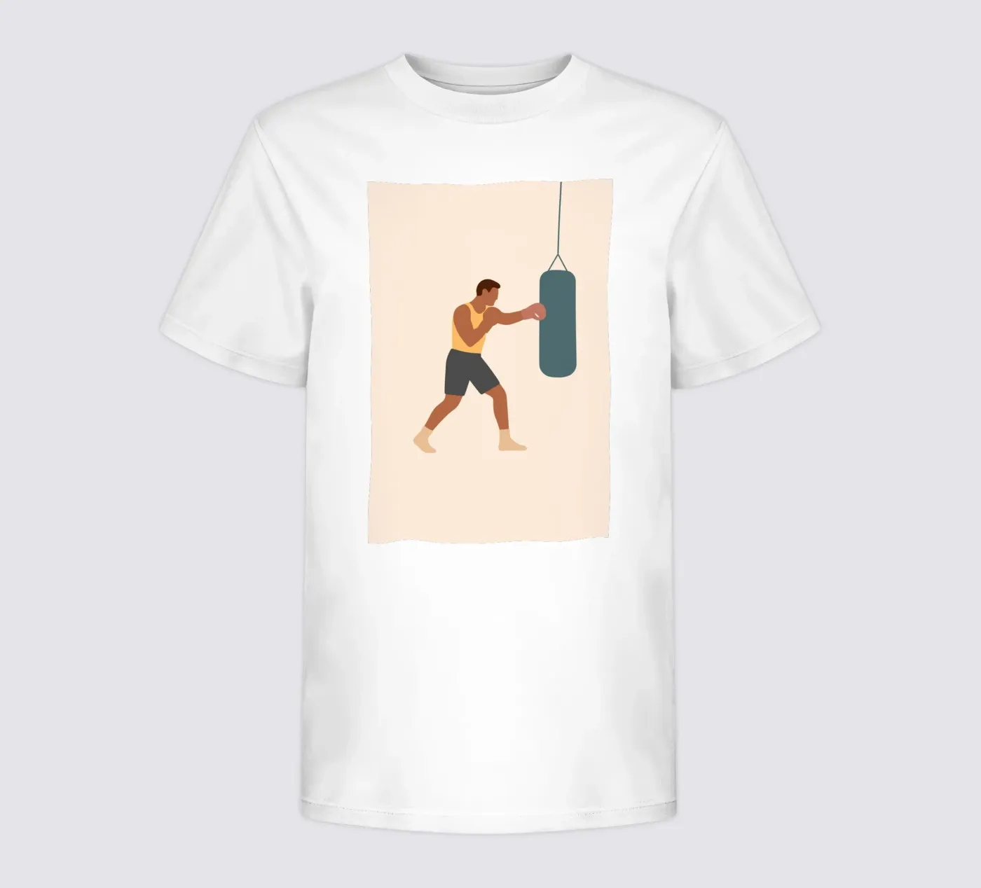 Boxer t-shirt bambini da minimalist people