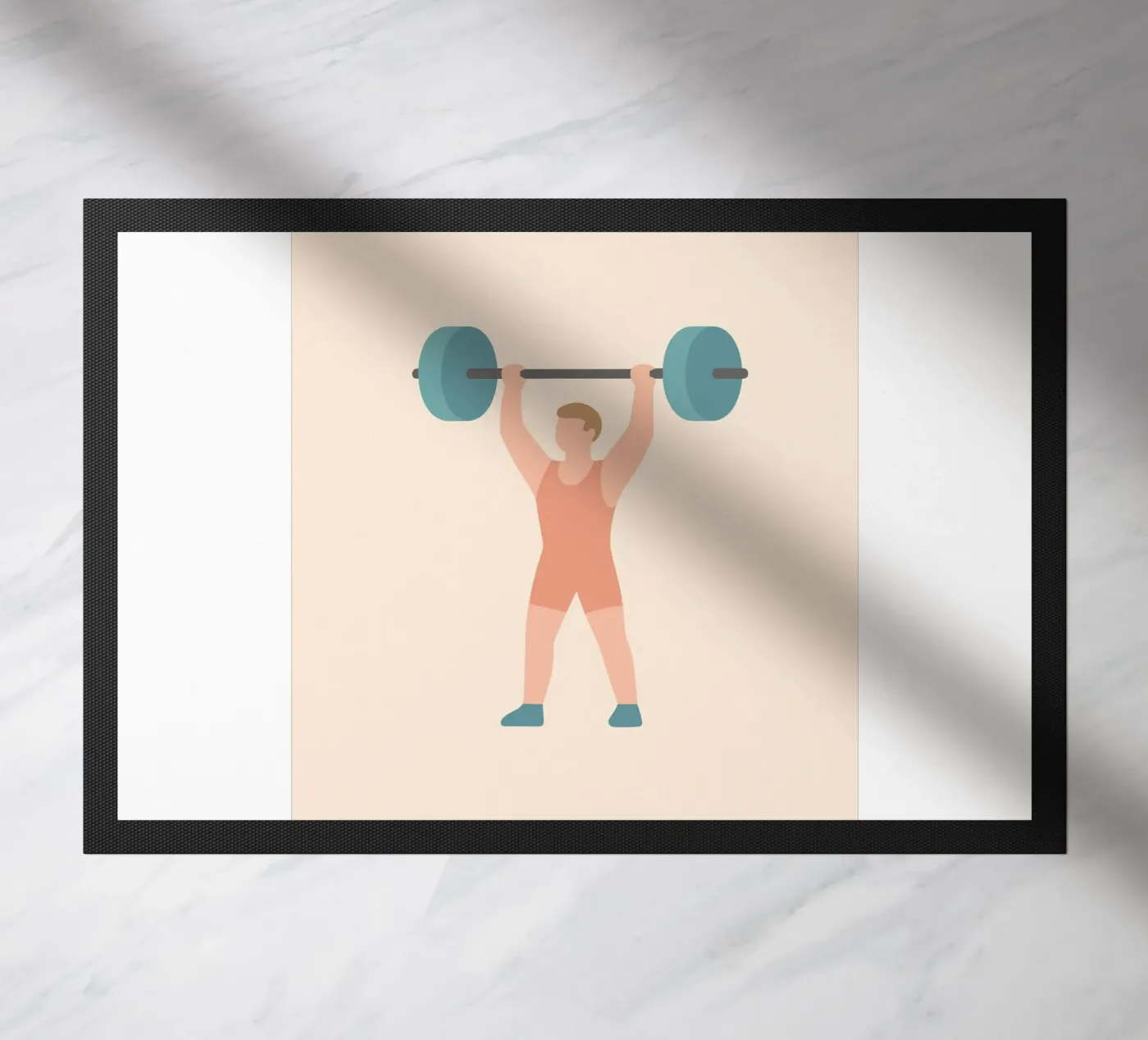 Gewichtheber zerbino da minimalist people