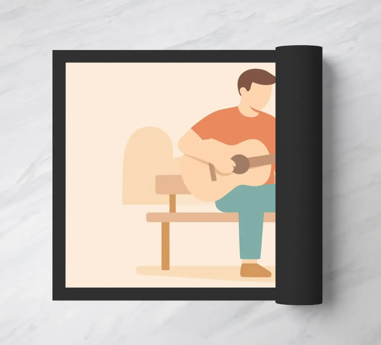 chitarrista zerbino da minimalist people