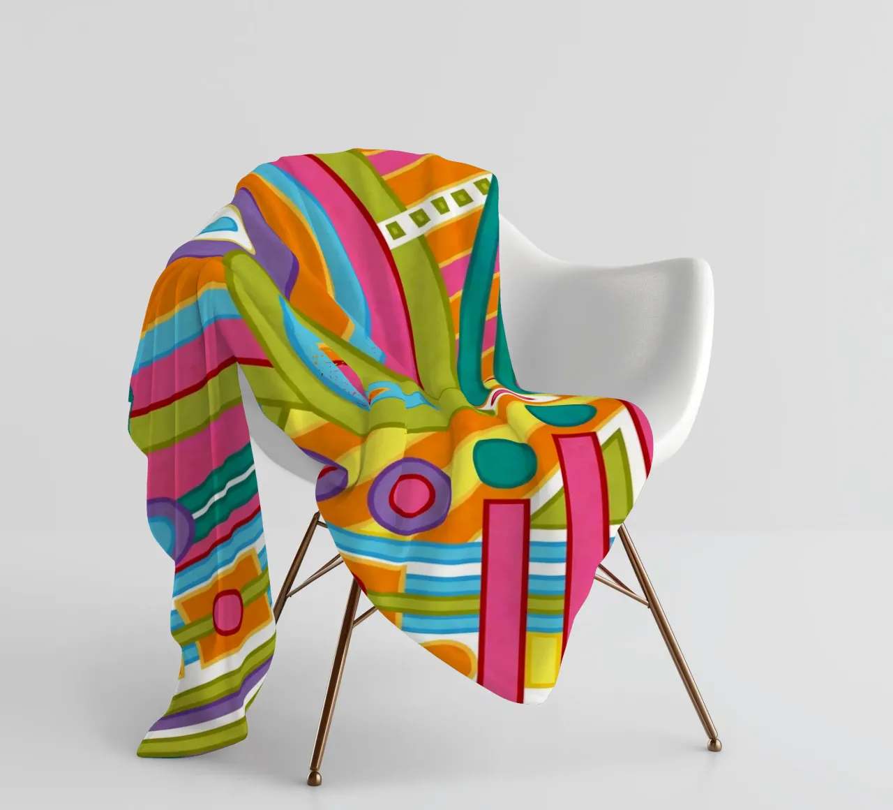 SPATIAL fleece blanket by shellybremmer