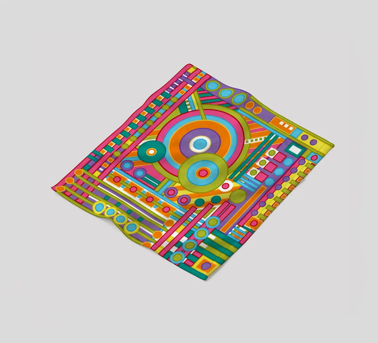 SPATIAL fleece blanket by shellybremmer