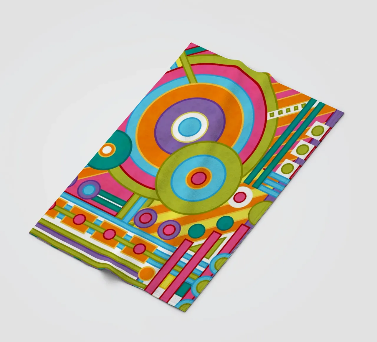 SPATIAL fleece blanket by shellybremmer