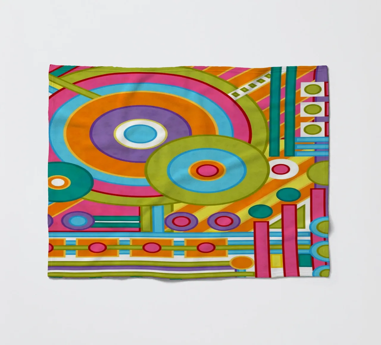 SPATIAL fleece blanket by shellybremmer