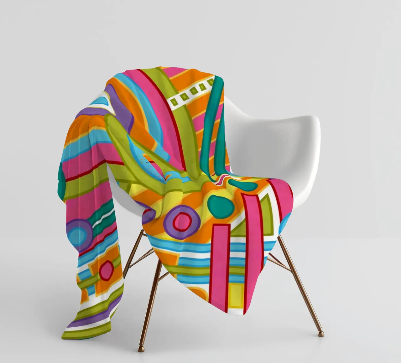 SPATIAL fleece blanket by shellybremmer