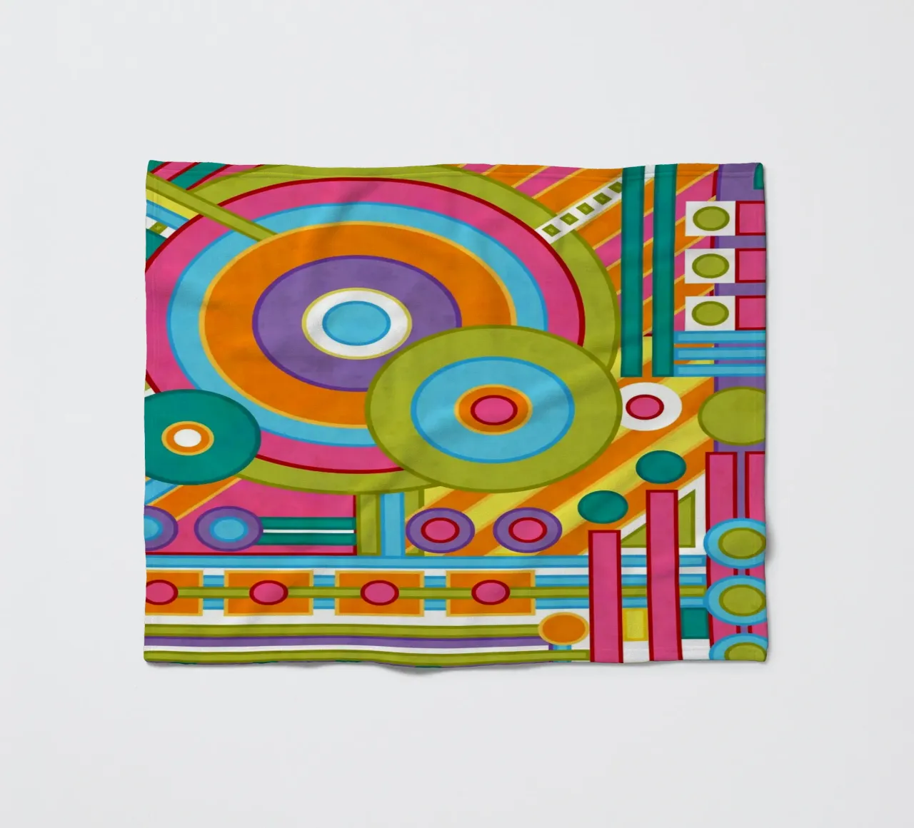 SPATIAL fleece blanket by shellybremmer