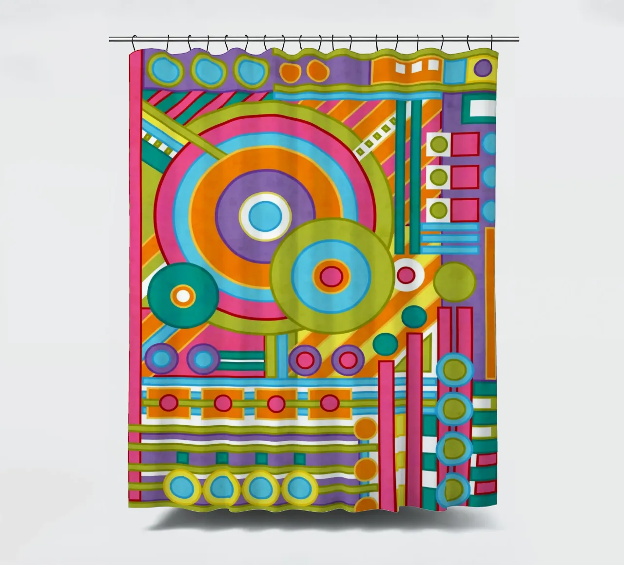 SPATIAL Duschvorhang von shellybremmer