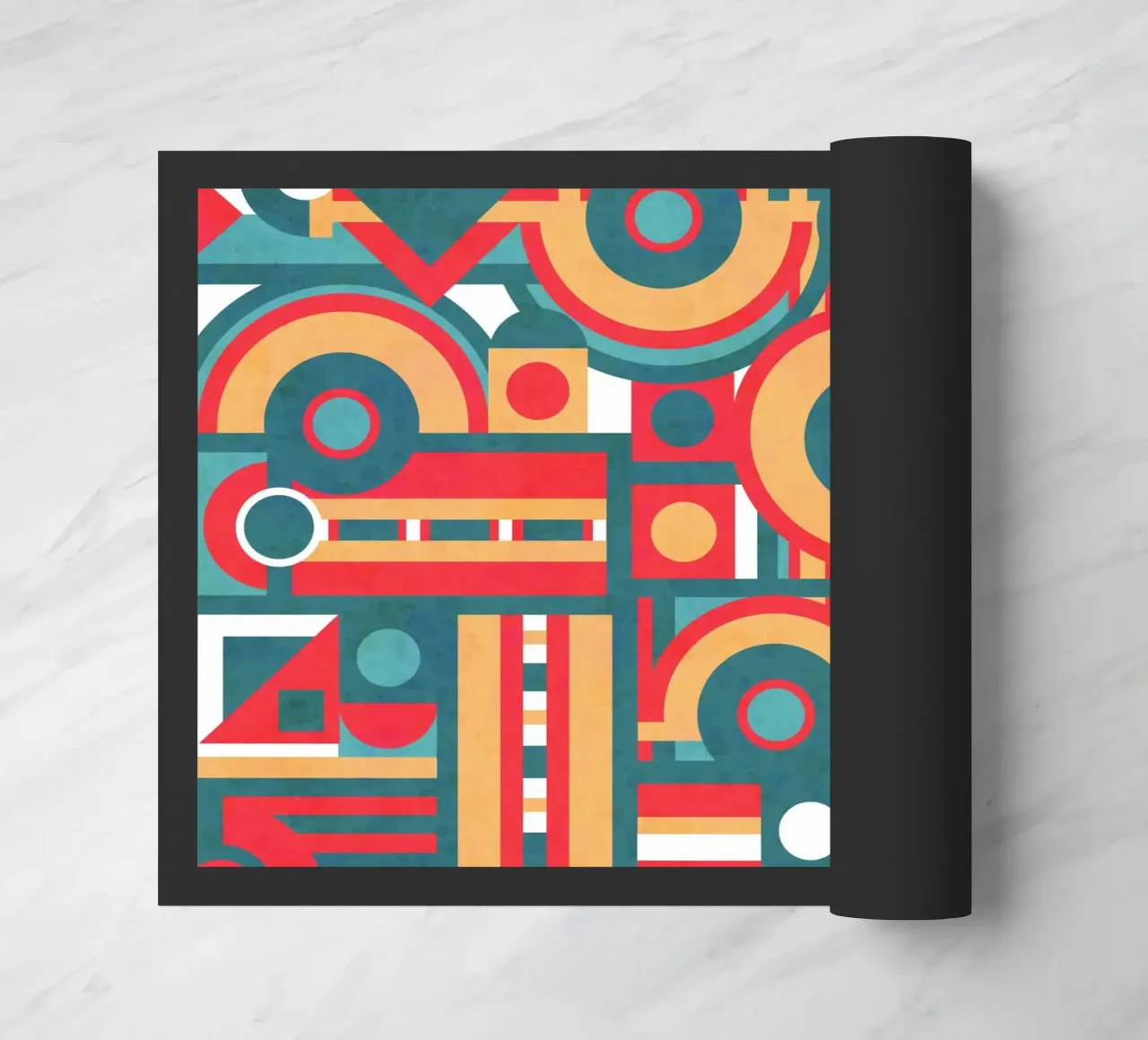 JUMBLED doormat by shellybremmer