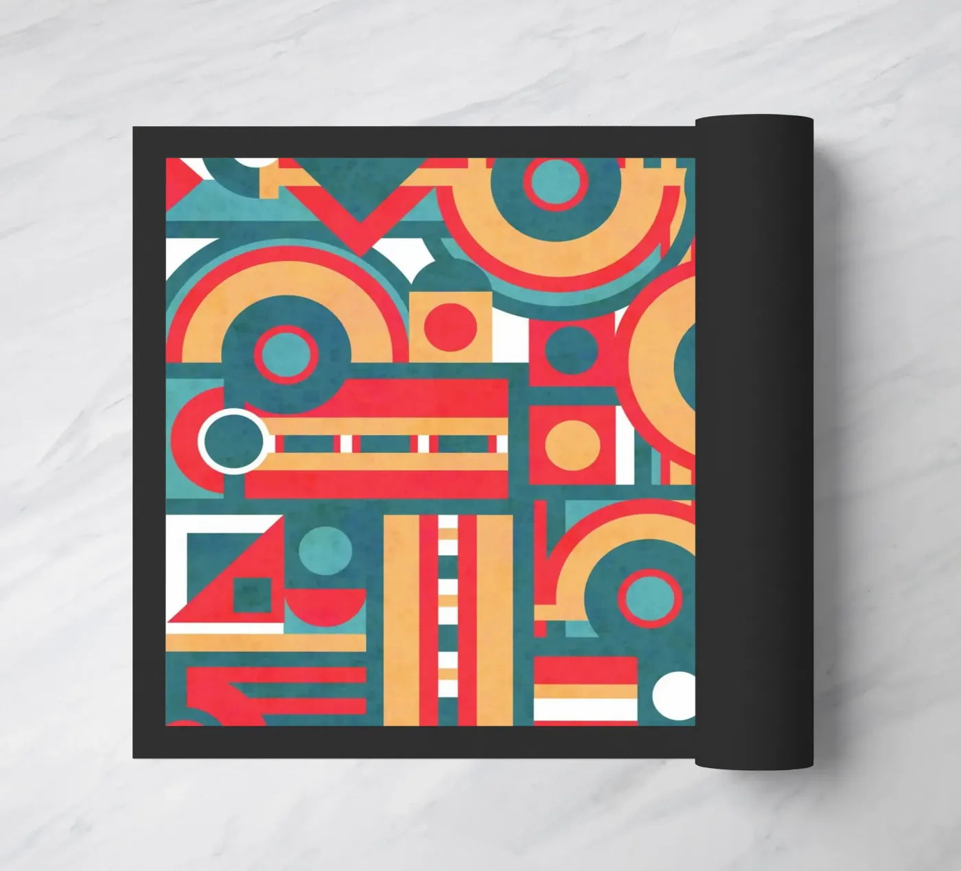 JUMBLED Fußmatte von shellybremmer