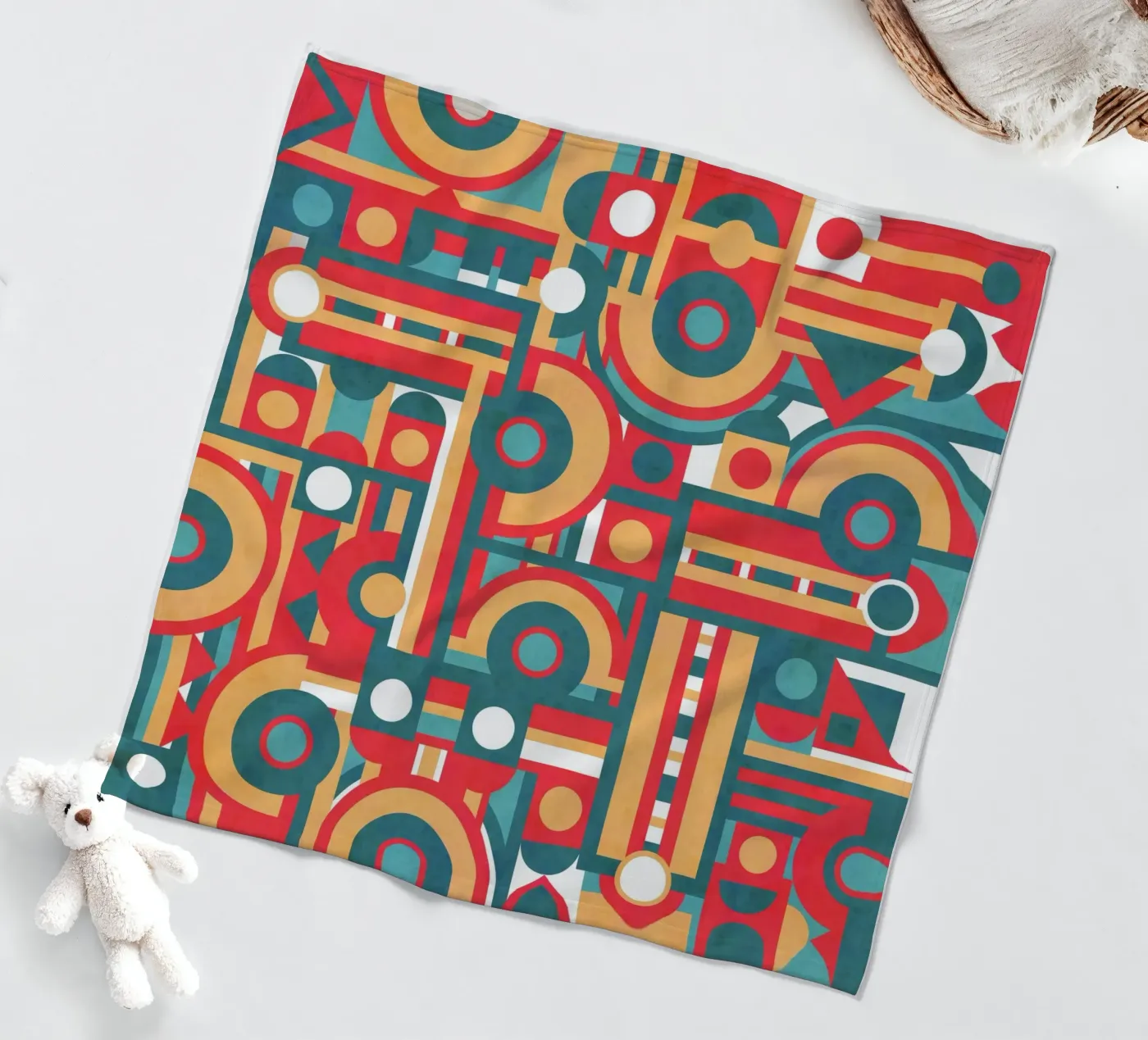 JUMBLED Fleecedecke von shellybremmer