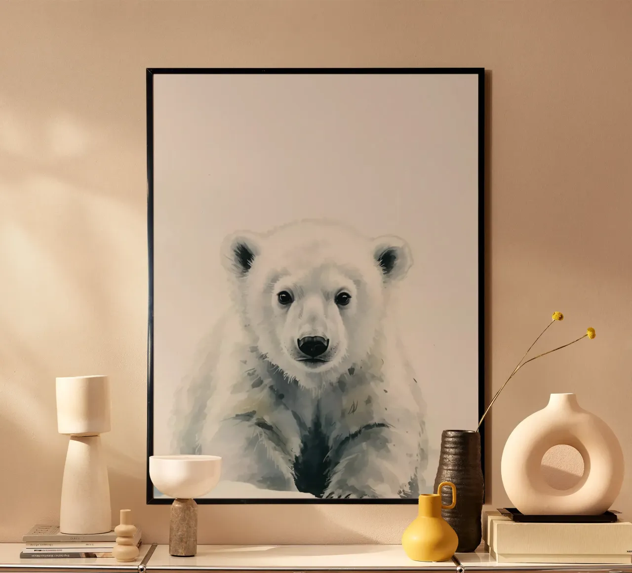 Junger Eisbär Poster von PERSIE