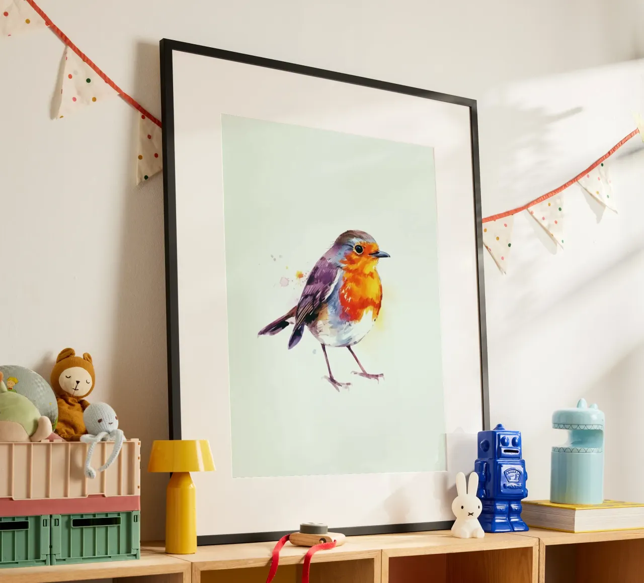 WINTER ROBIN poster by PERSIE