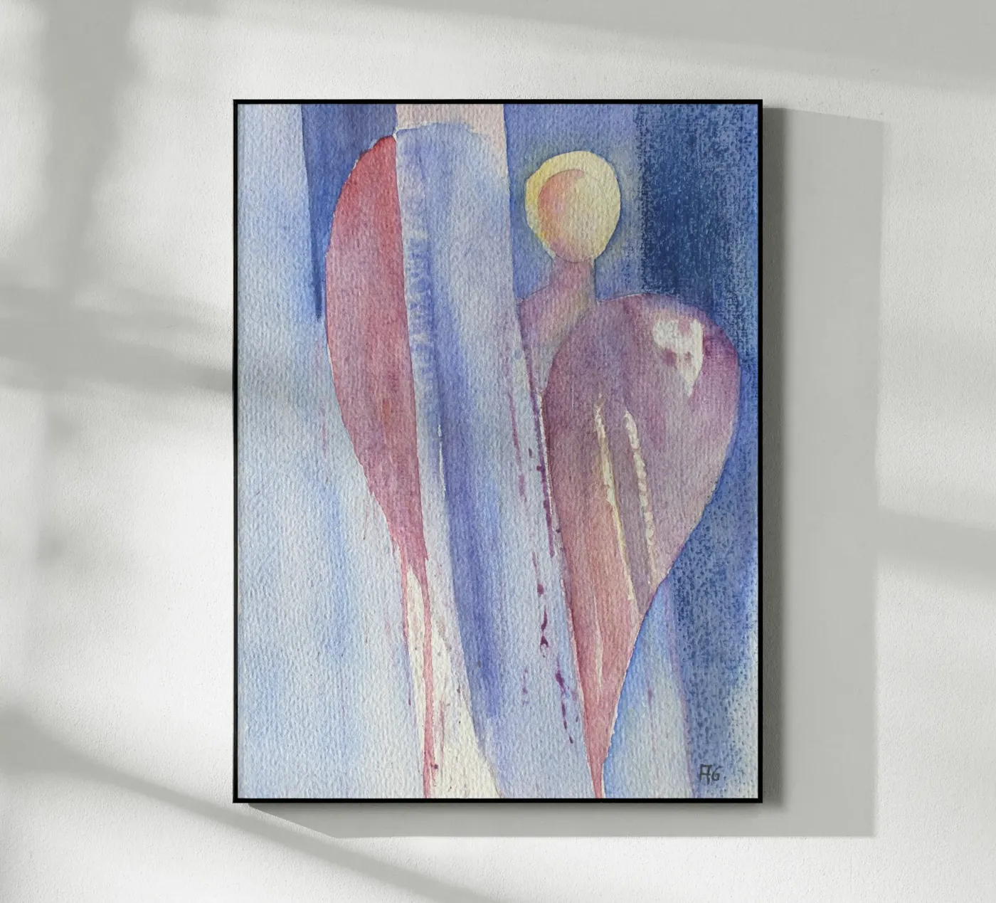 Angelo dell'appagamento plexiglass da Engelbilder