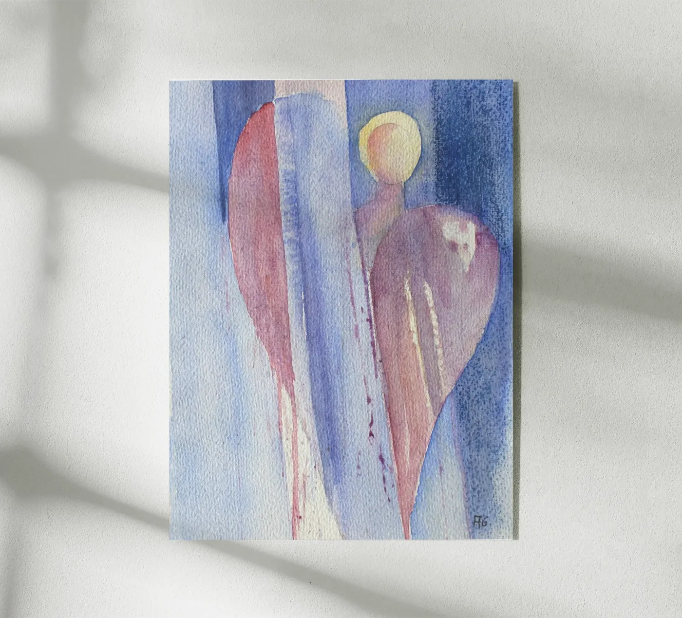 Angelo dell'appagamento plexiglass da Engelbilder