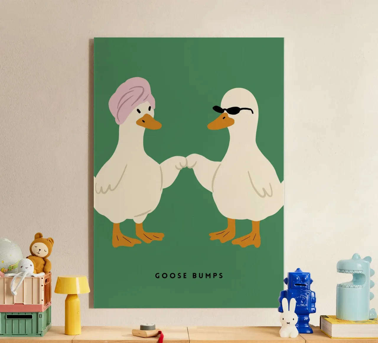 Goose Bumps plexiglass da PurePeachArt