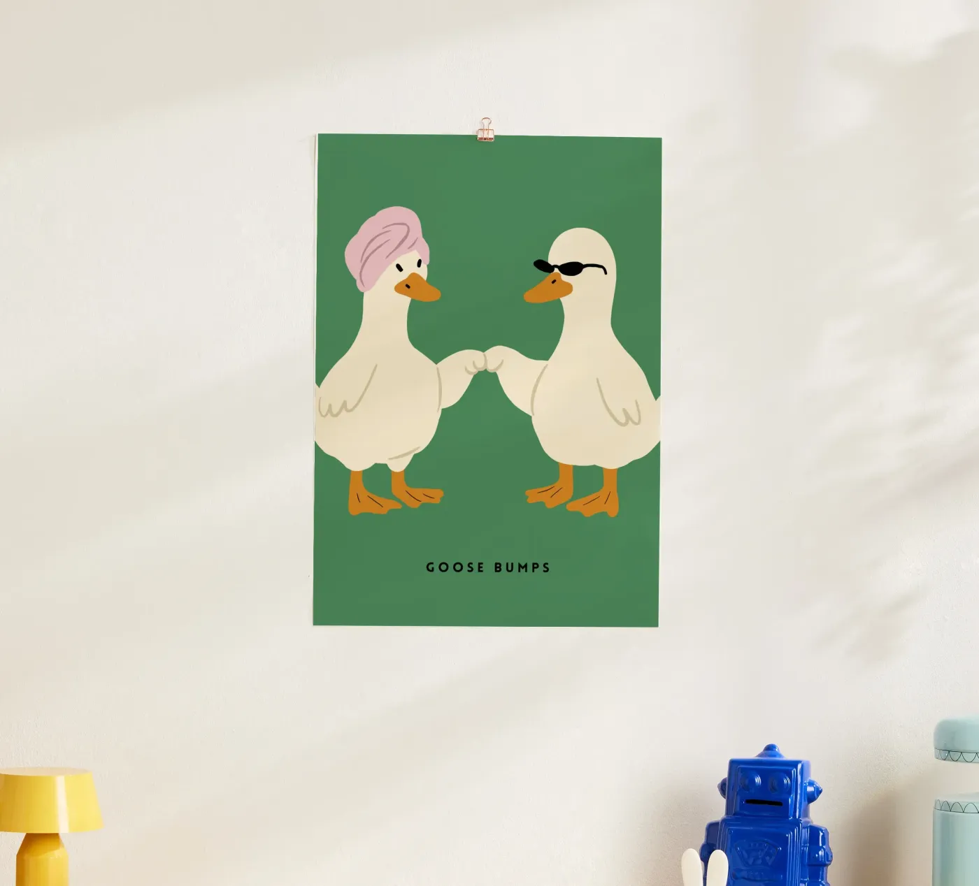 Goose Bumps poster da PurePeachArt