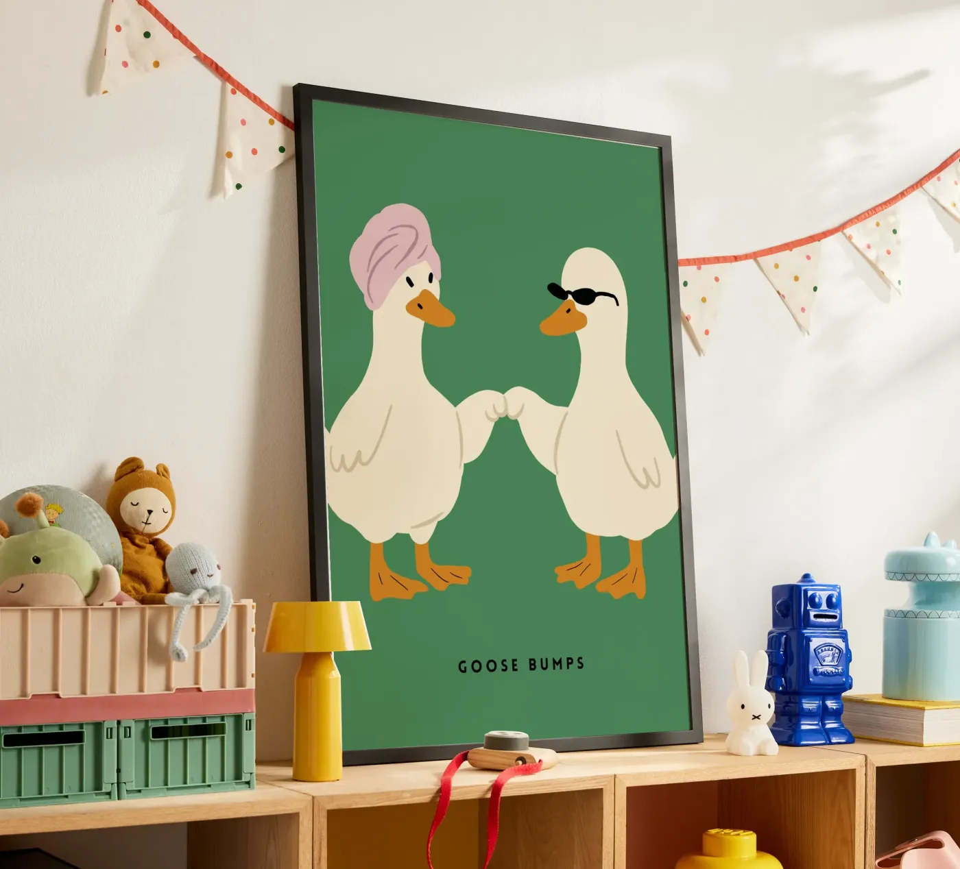 Goose Bumps poster da PurePeachArt