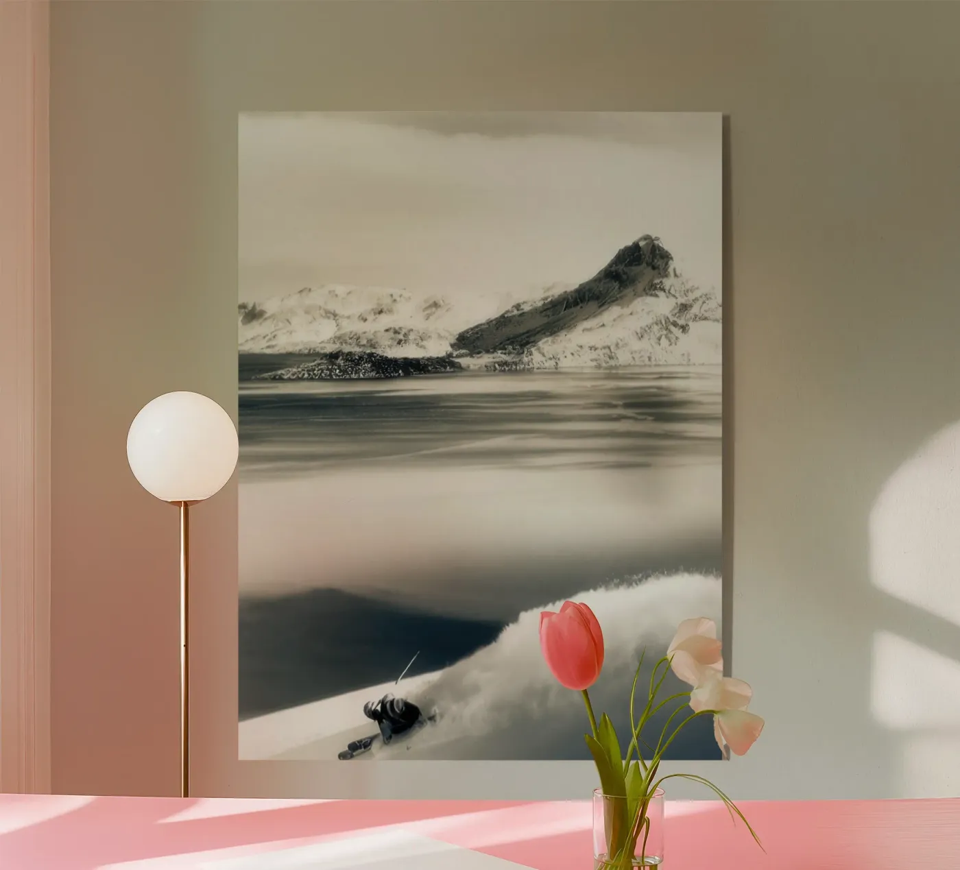 Freeride ski 6 acrylic glass by Retro's Legend