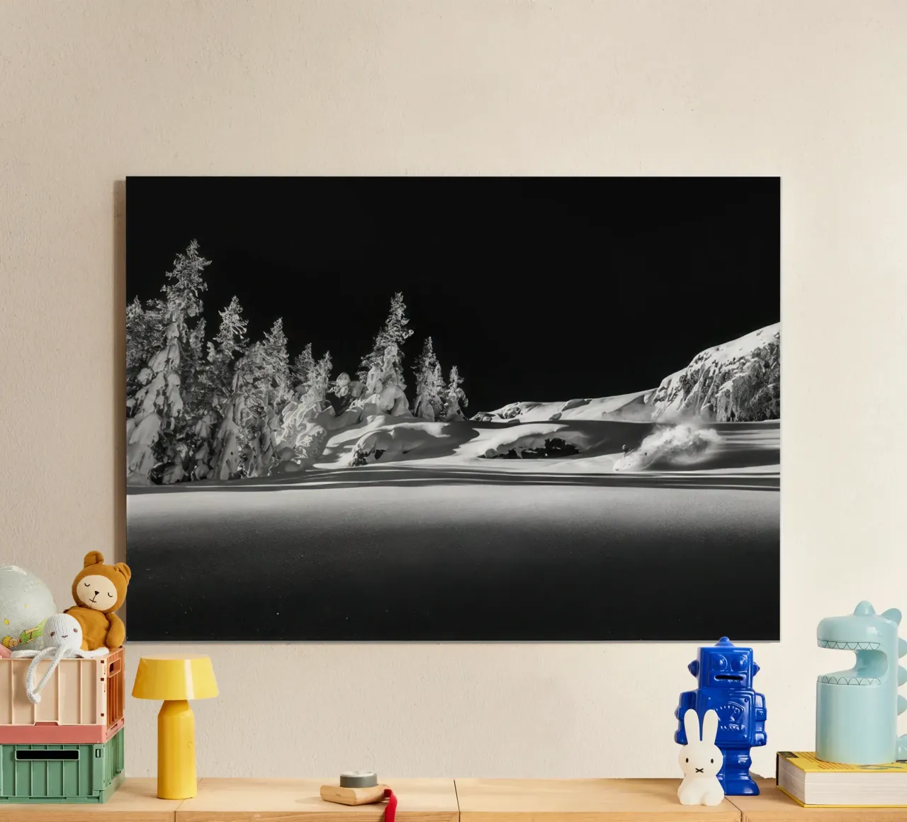 Freeride Ski 46 acrylic glass by Retro's Legend