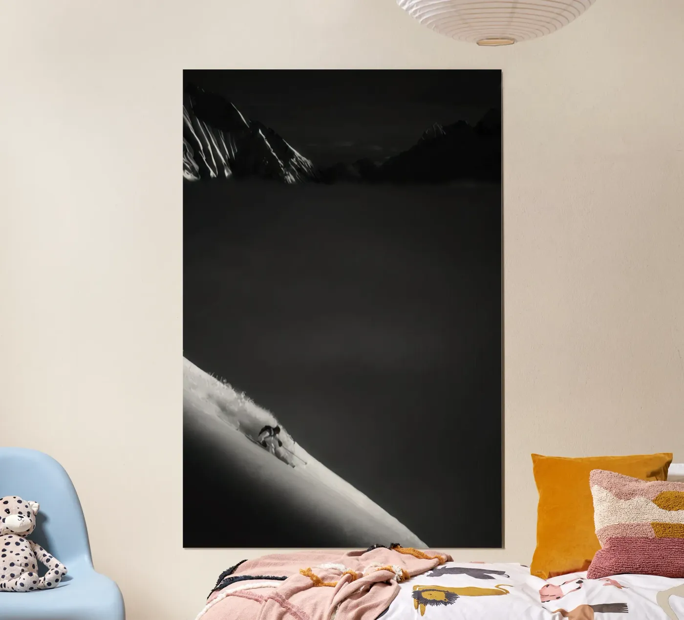 FREERIDE SKI 63 poster van Retro's Legend