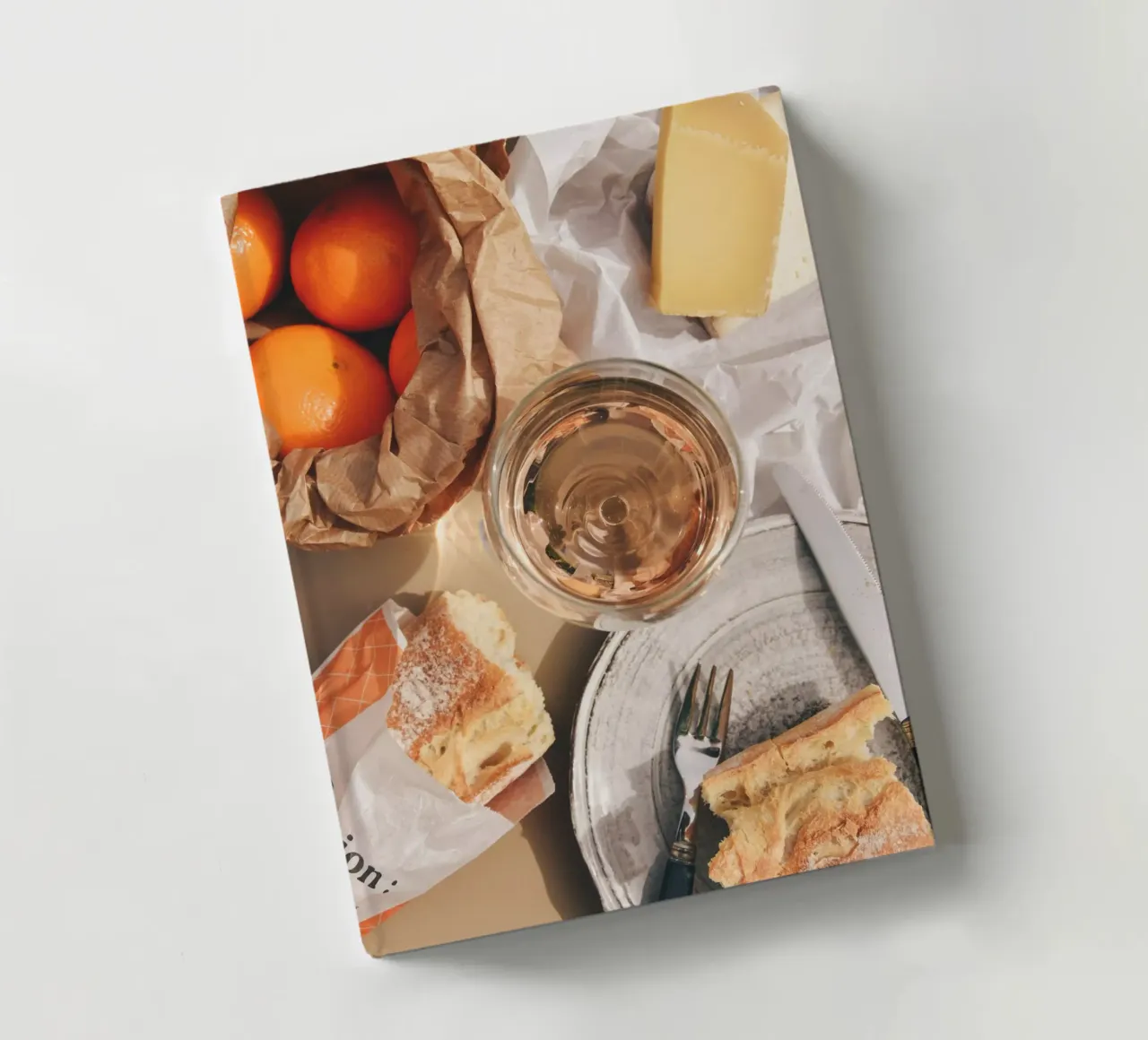 baguette & vine notebook by friedalovesemil