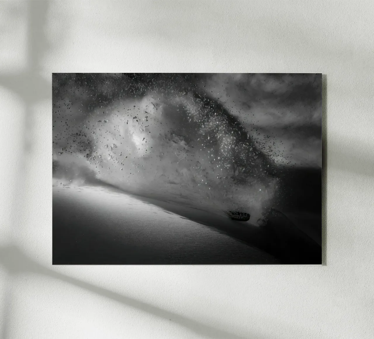 Freeride Ski 65 acrylic glass by Retro's Legend