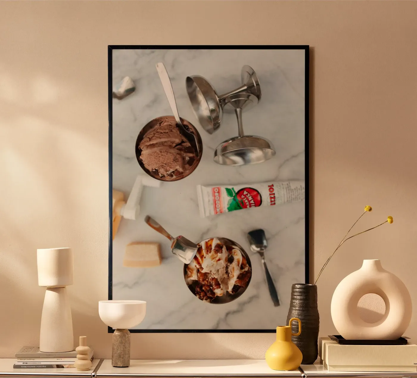 chaotic table poster by friedalovesemil