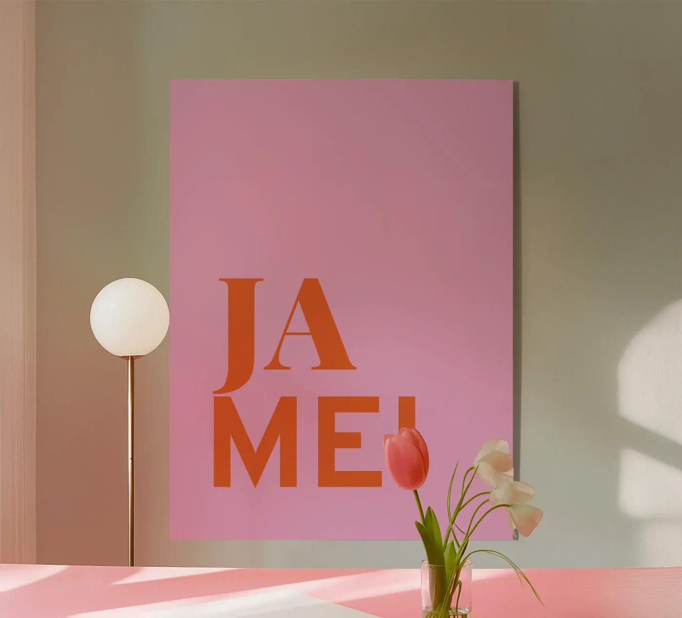 Ja Mei acrylic glass by Made in Bavaria