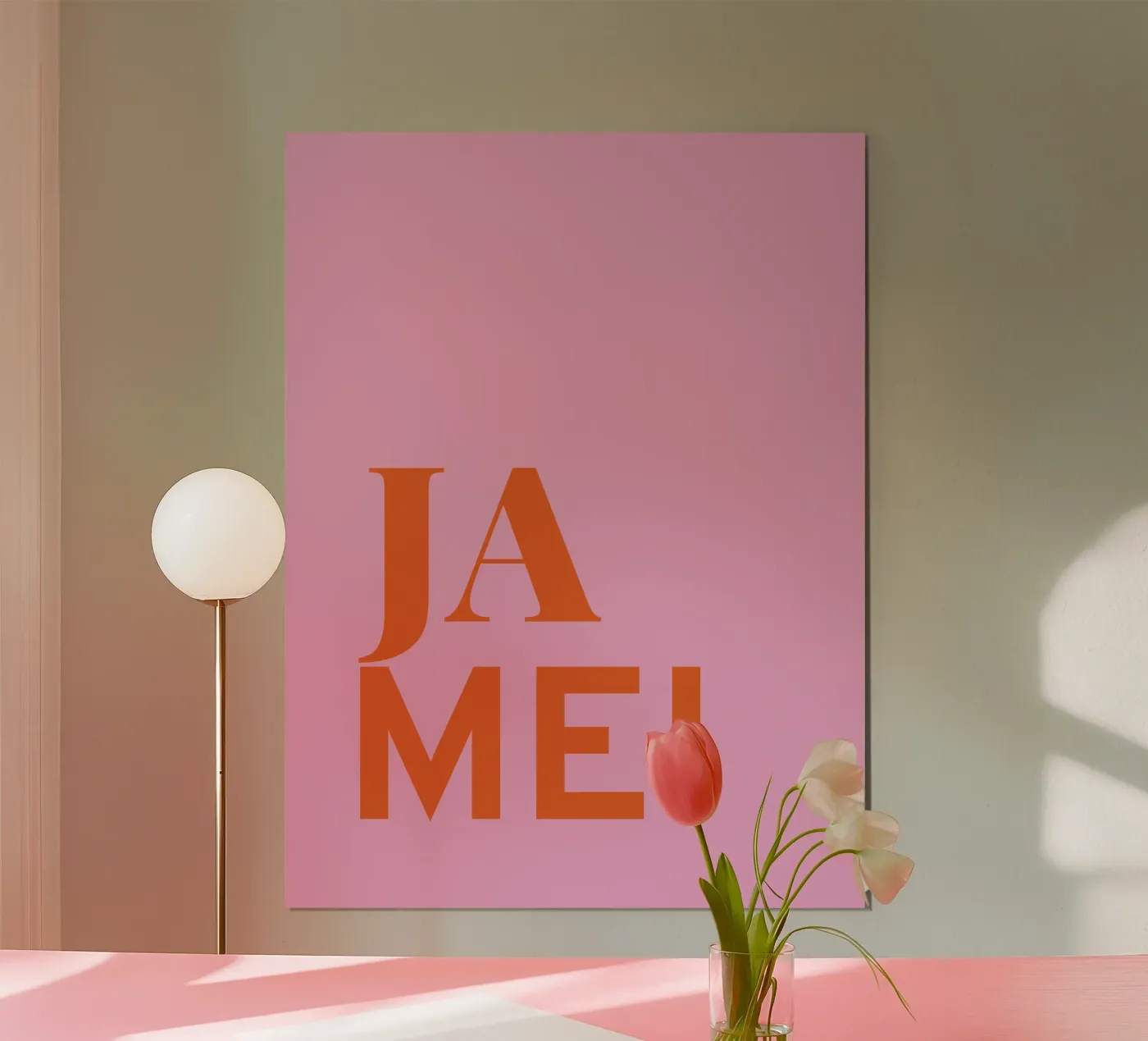 Ja Mei poster van Made in Bavaria