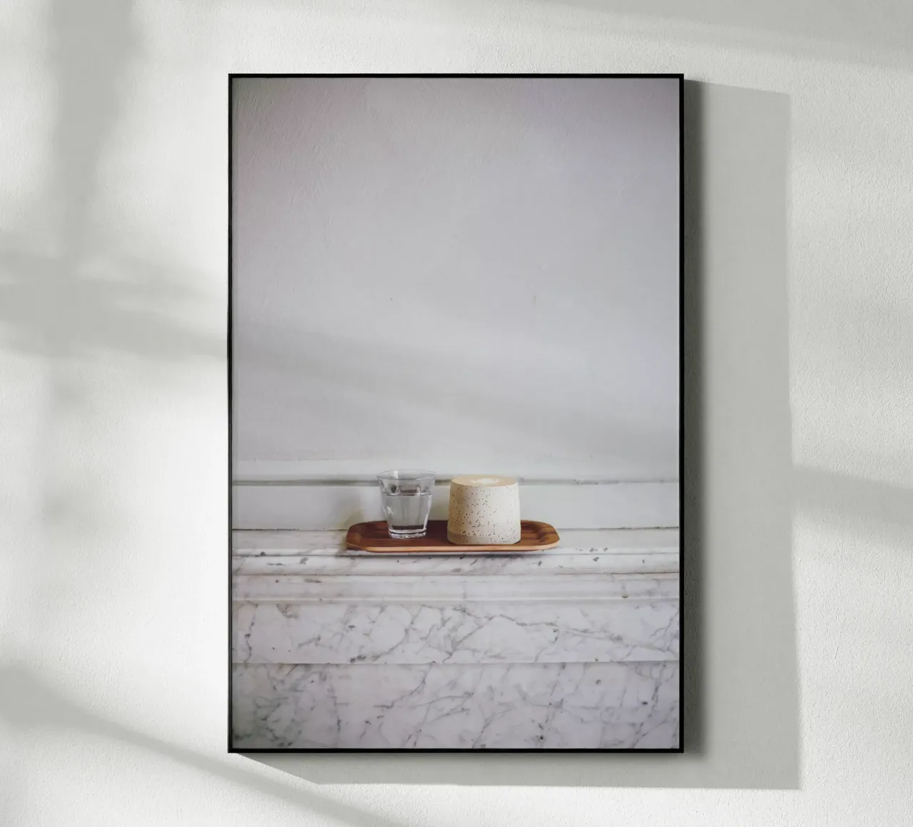 water & coffee acrylic glass by friedalovesemil