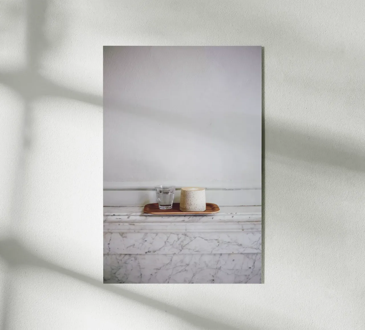 water & coffee acrylic glass by friedalovesemil