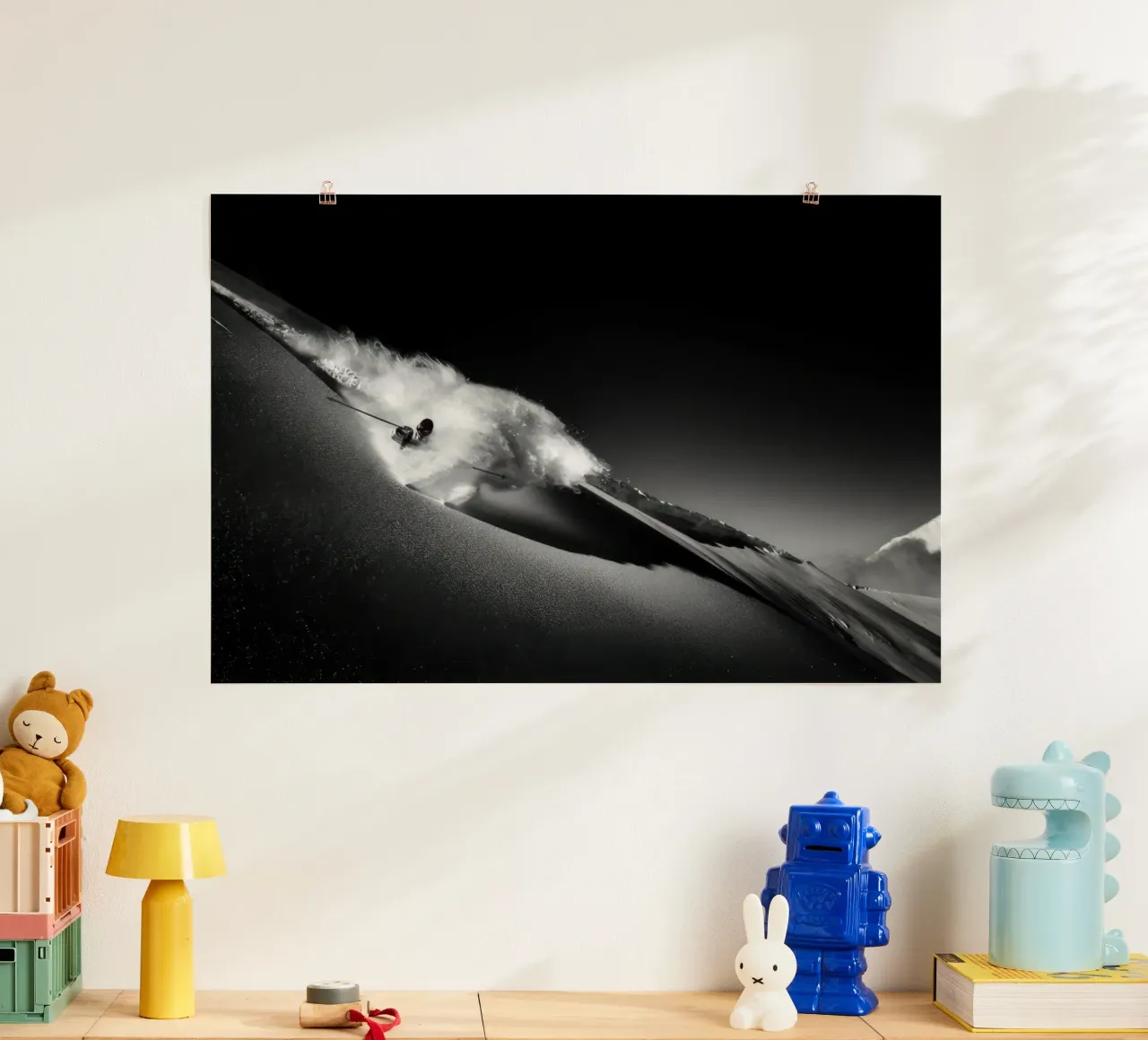 FREERIDE SKIING 37 poster da Retro's Legend