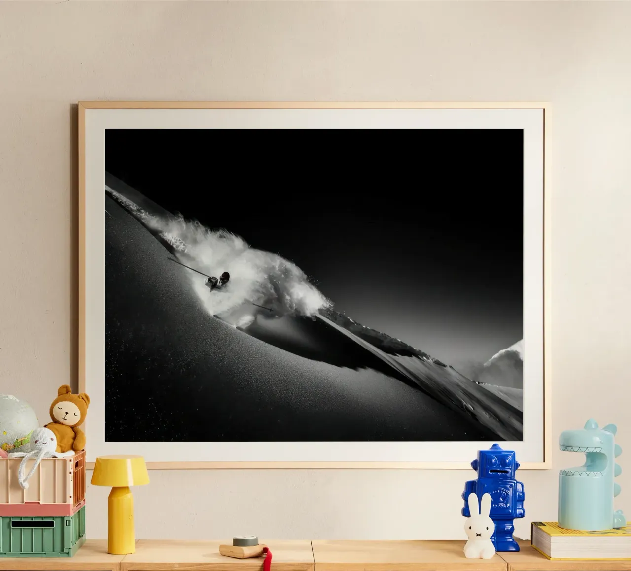 FREERIDE SKIING 37 poster da Retro's Legend