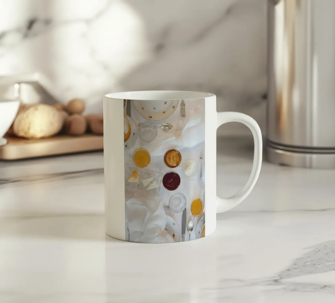 chaotic breakfast tazza in ceramica da friedalovesemil