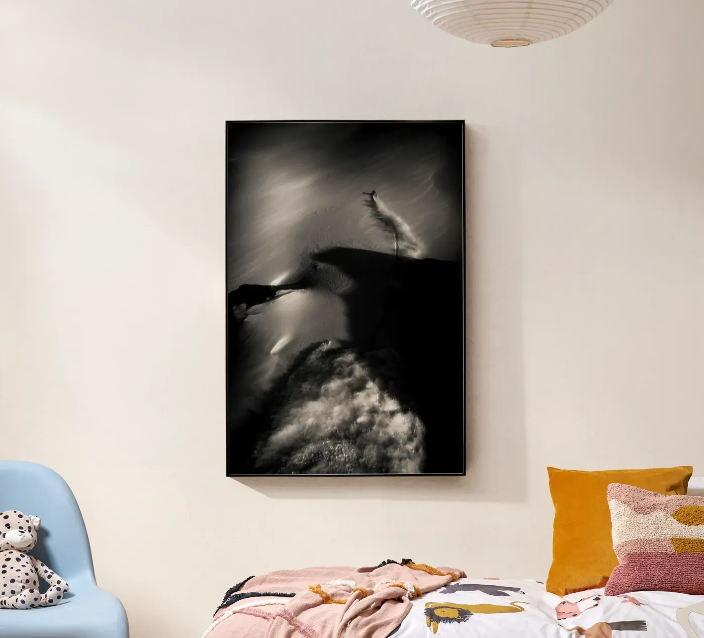 FREERIDE SKIING 97 acryl van Retro's Legend