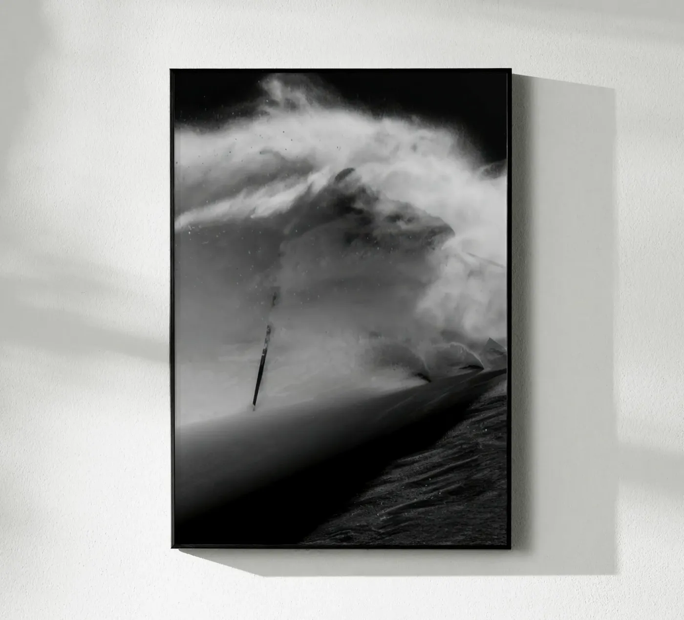 SKI FREERIDE 18 acryl van Retro's Legend