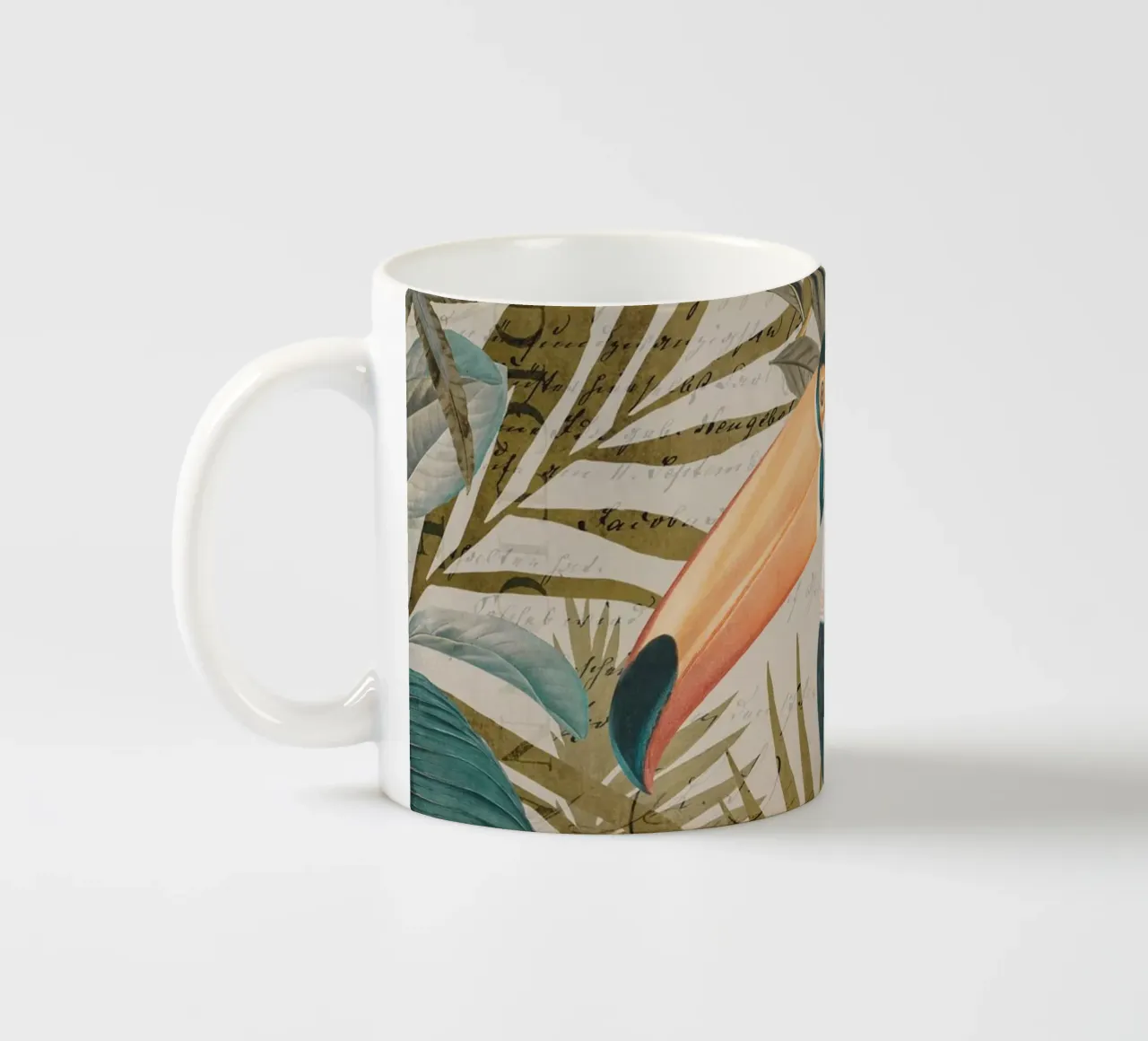 Tucano della giungla nostalgico tazza in ceramica da Andrea Haase Vintage World