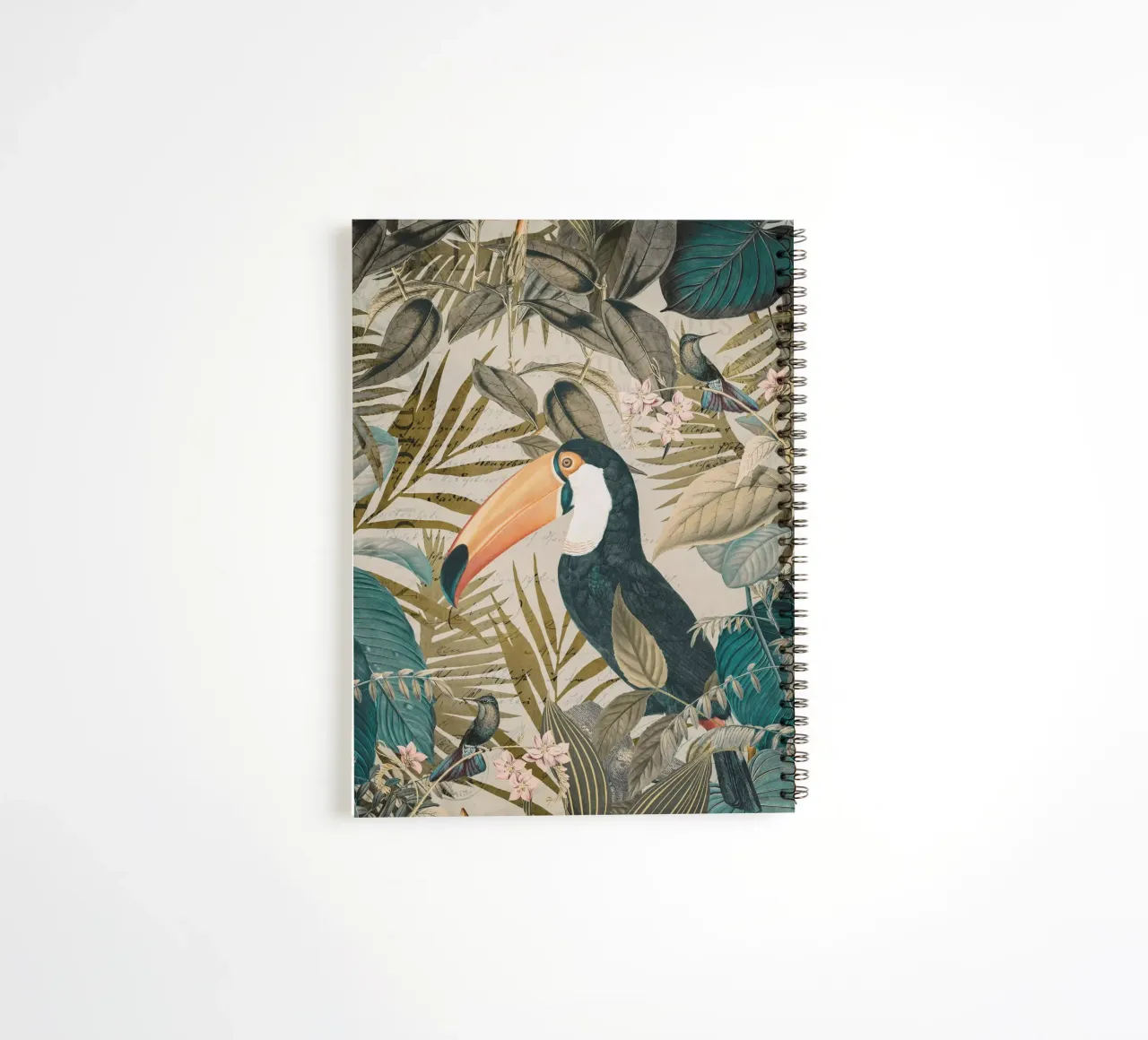 Nostalgic Jungle Toucan spiral notebook by Andrea Haase Vintage World