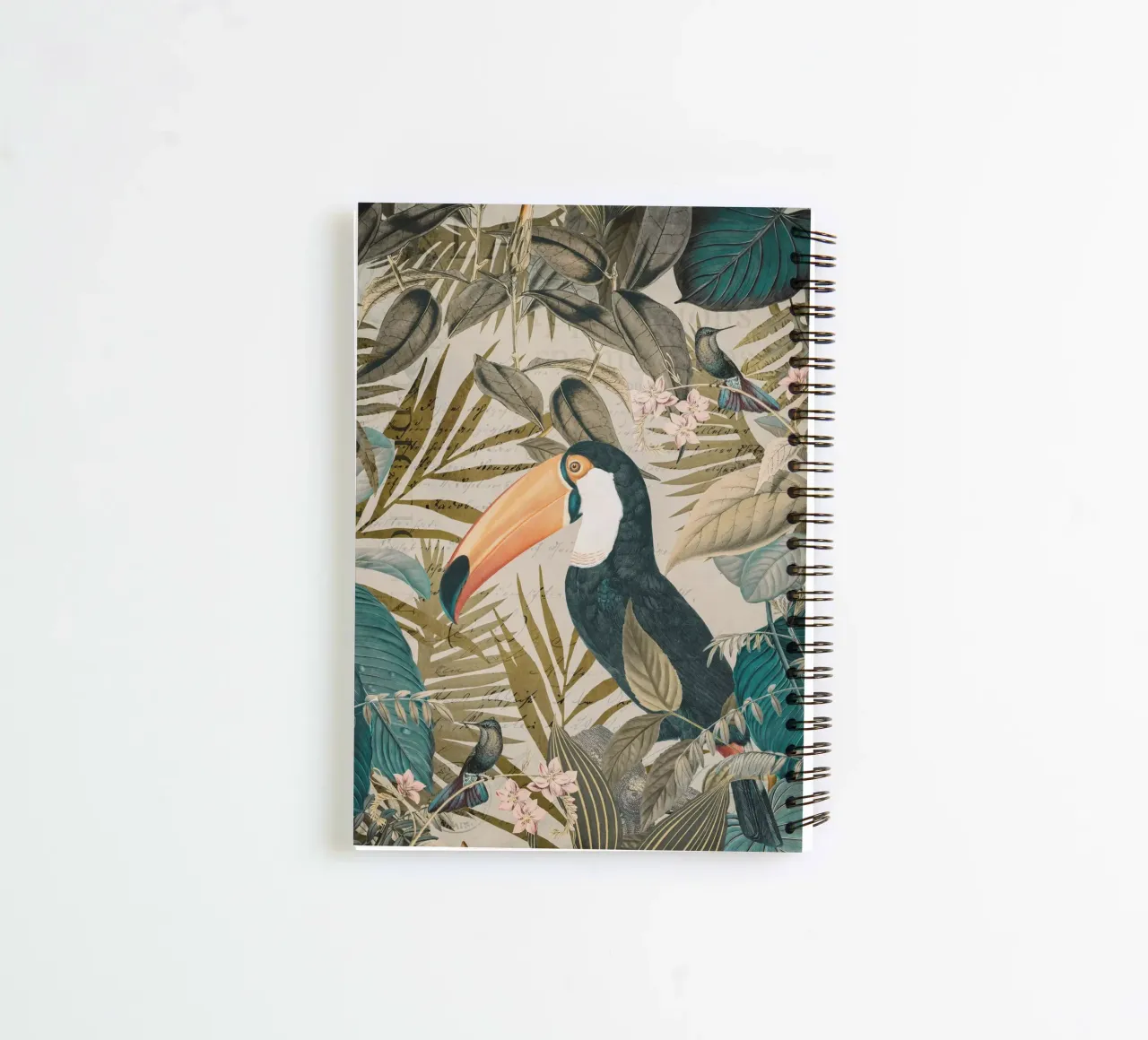 Nostalgic Jungle Toucan spiral notebook by Andrea Haase Vintage World