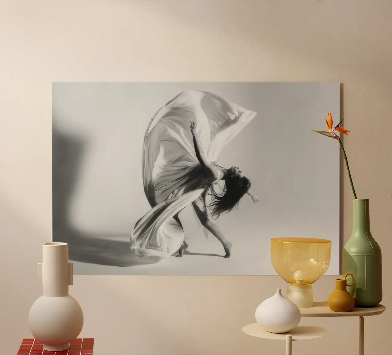 Agathe in studio plexiglass da Retro's Legend