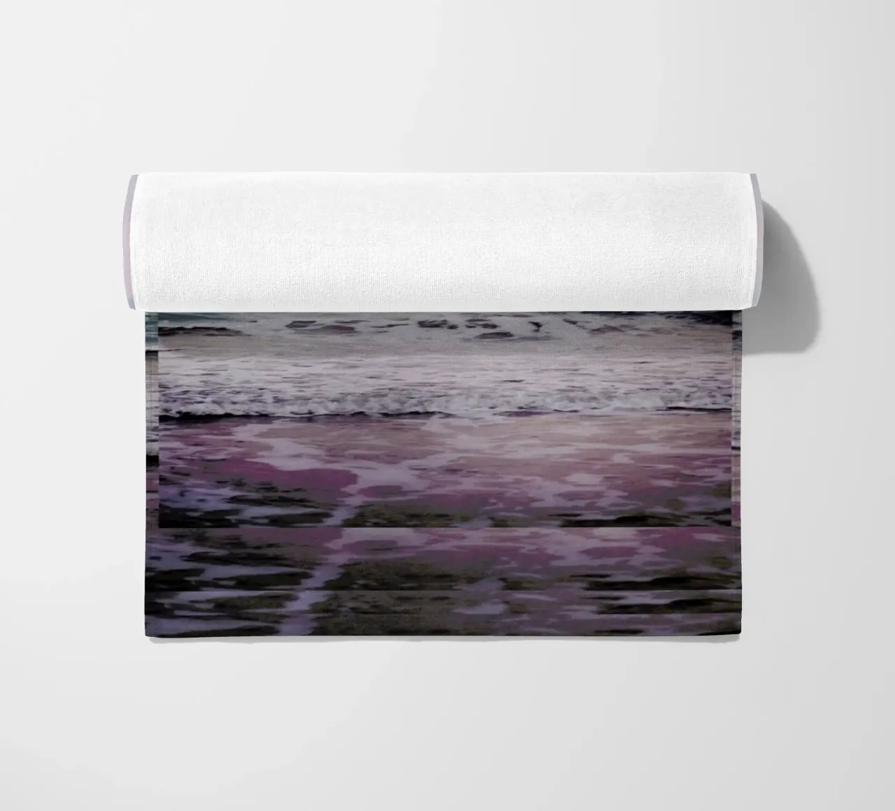 The Secret Sea III beach towel by Dani L.