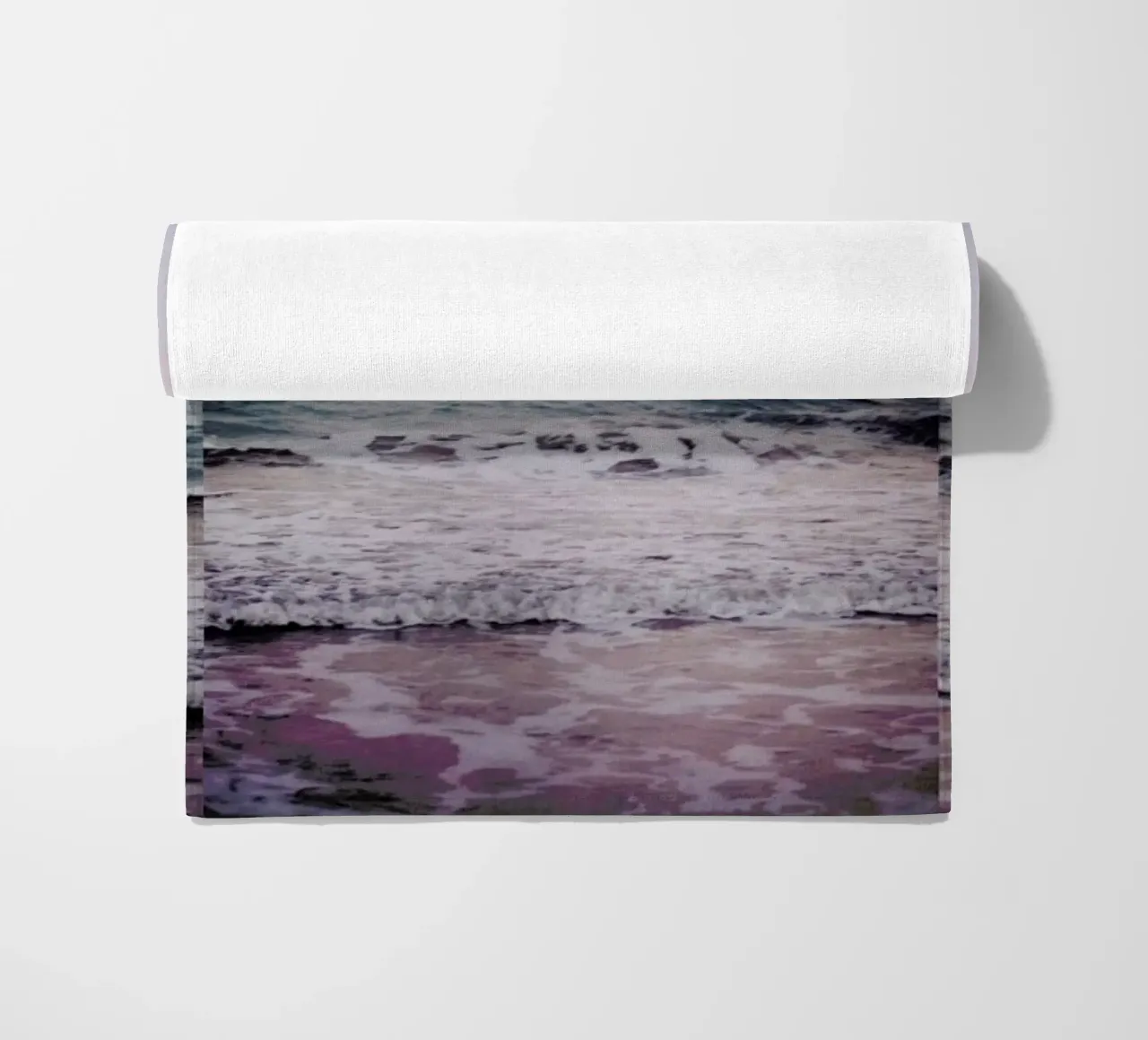 The Secret Sea III beach towel by Dani L.