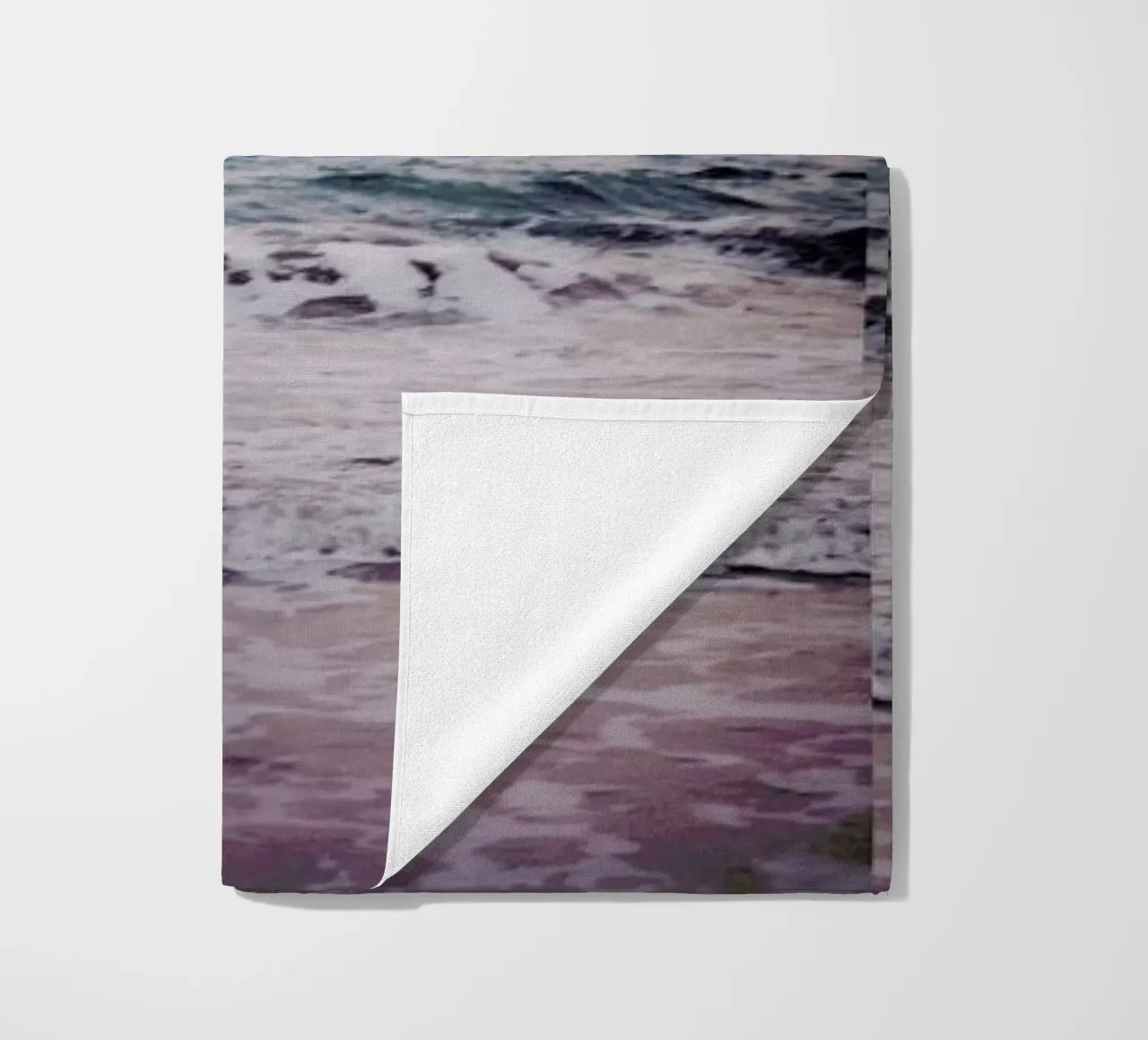 The Secret Sea III beach towel by Dani L.