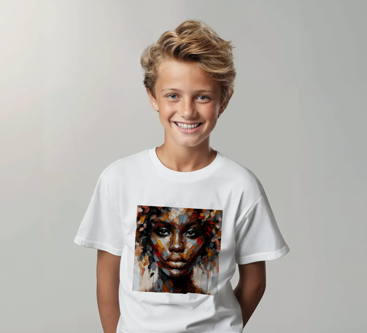 MENTE CREATIVA t-shirt bambini da ARTOMATIC