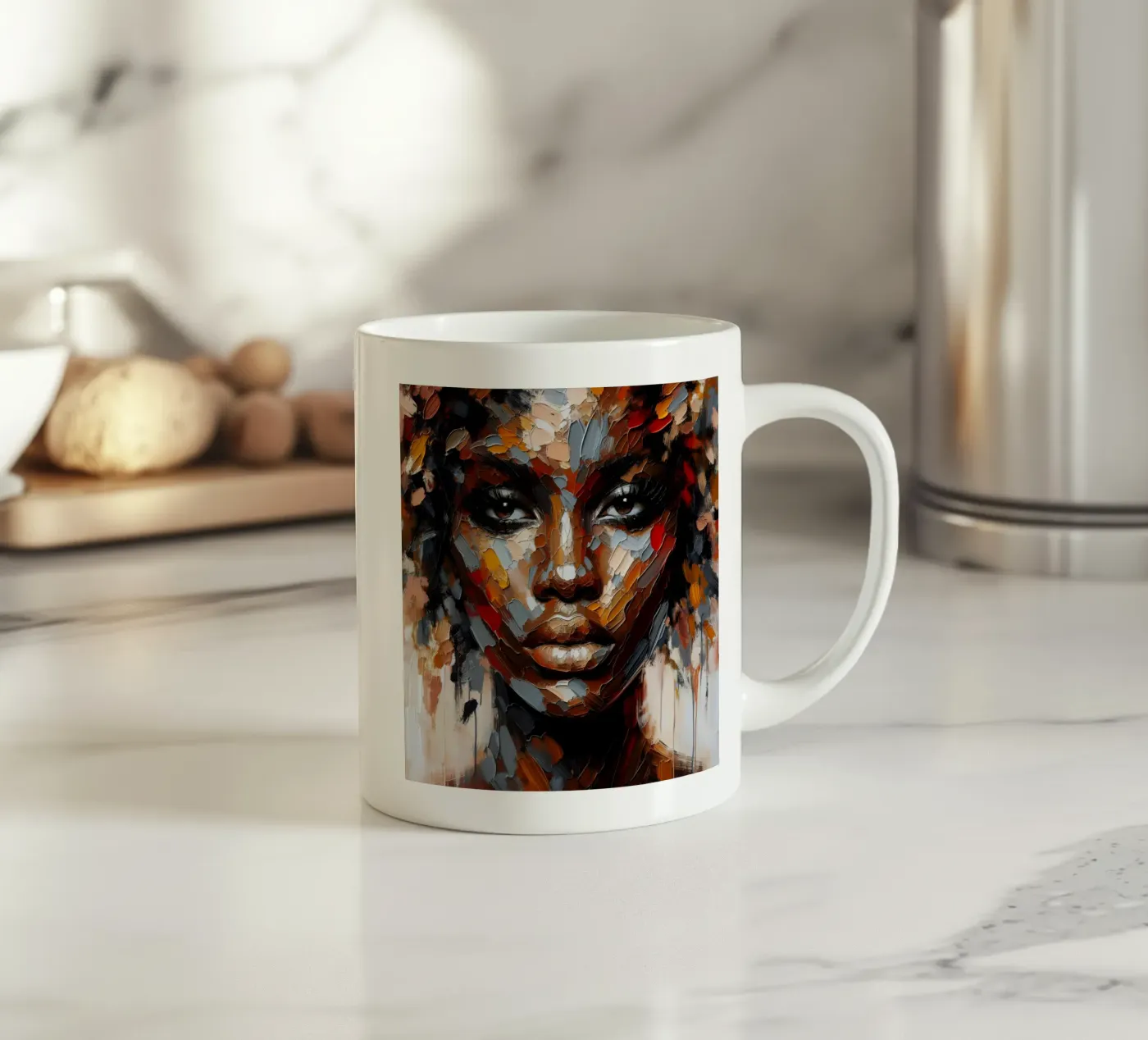 CREATIVE MIND ceramic mug by ARTOMATIC