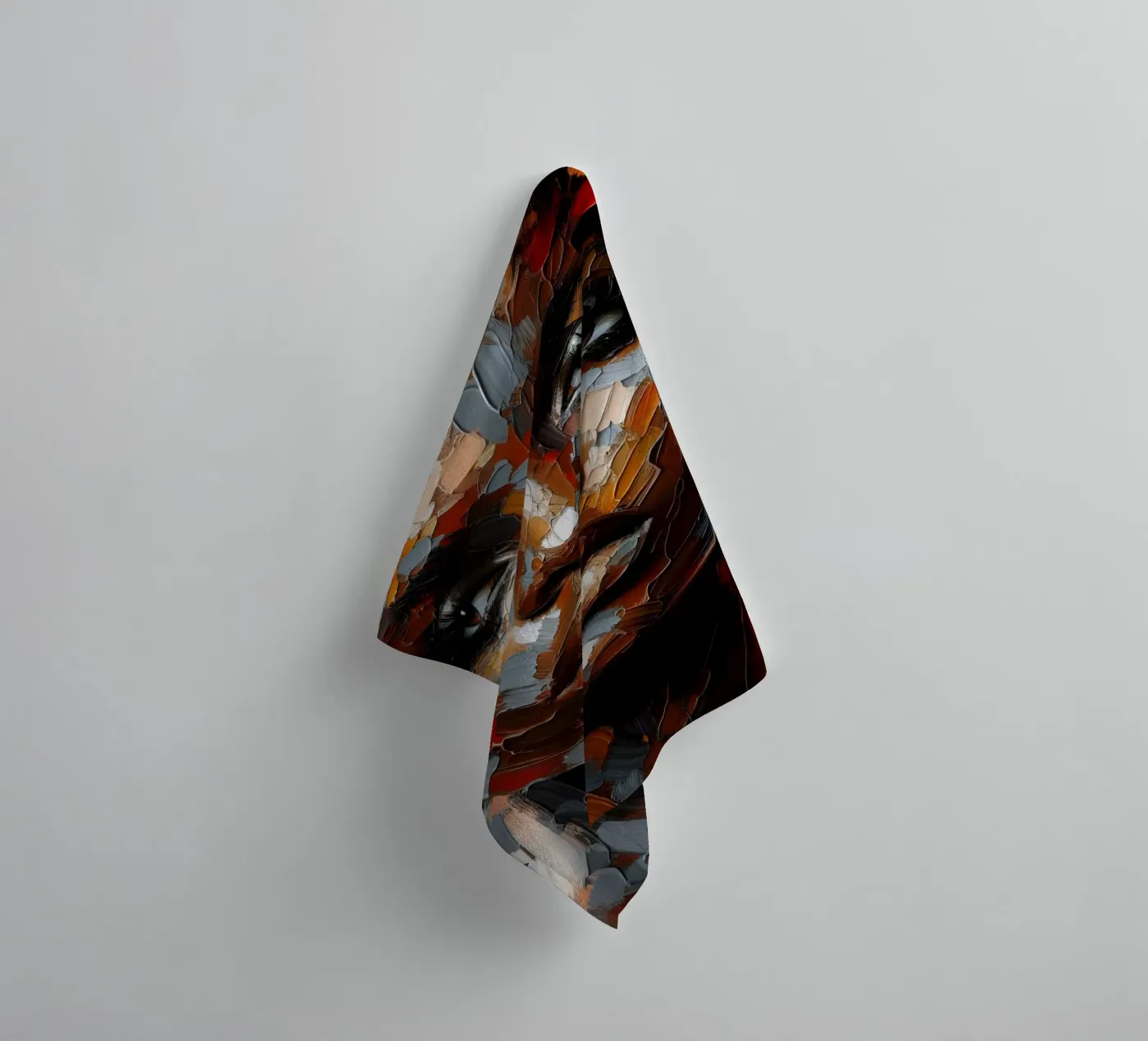 CREATIEVE GEEST badhanddoek van ARTOMATIC